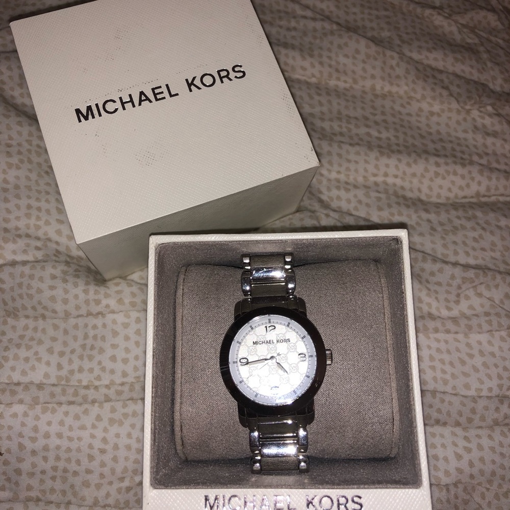 Michael Kors silver watch